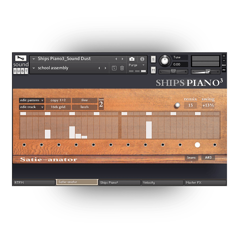 ships piano mark 3