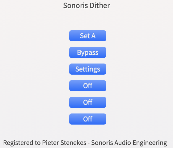 dither
