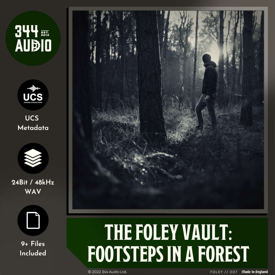 the foley vault: footsteps in a forest