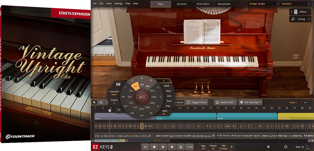 ekx: vintage upright