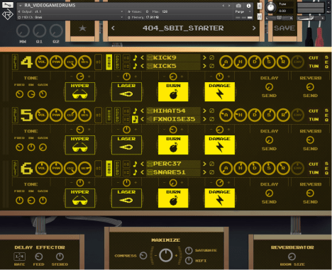 video game drums
