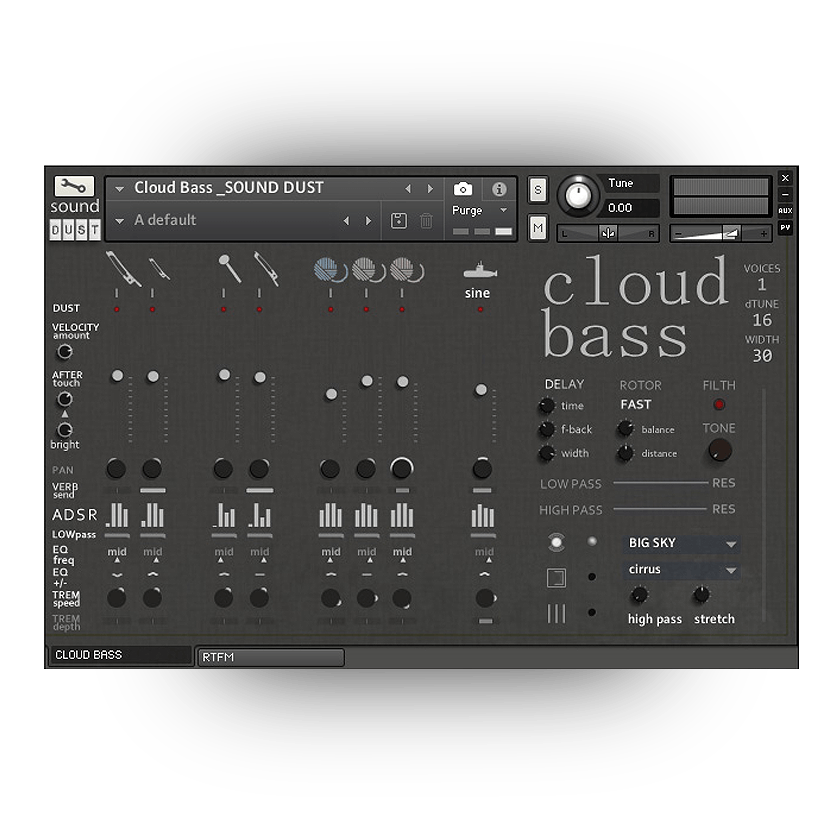 cloud bass