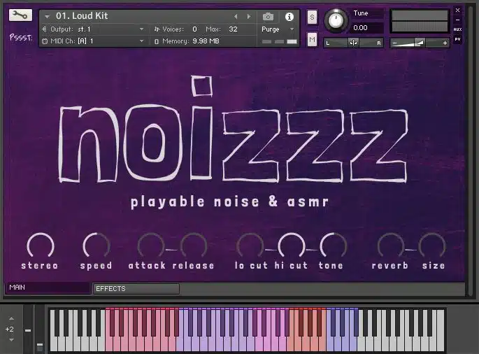 noizzz: playable noise & asmr