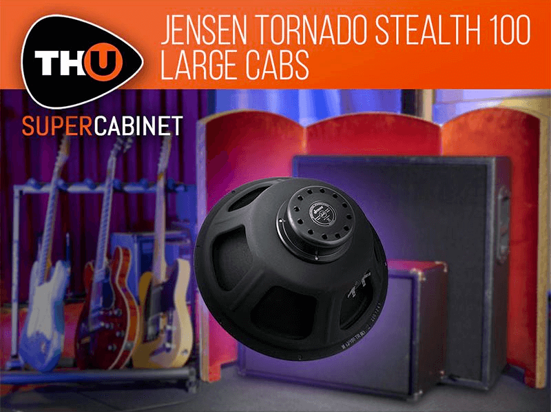 supercabinet library: jensen tornado stealth 100 large cabs