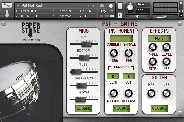 instruments psi snare