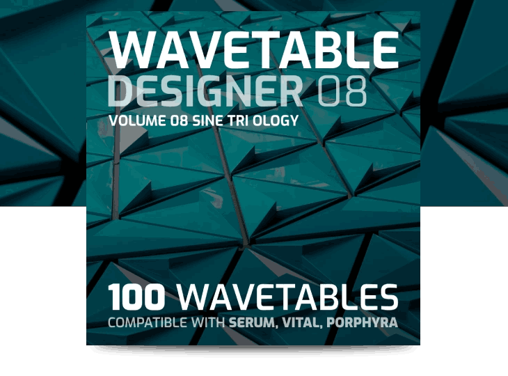 wavetable designer 8 – sine tri ology