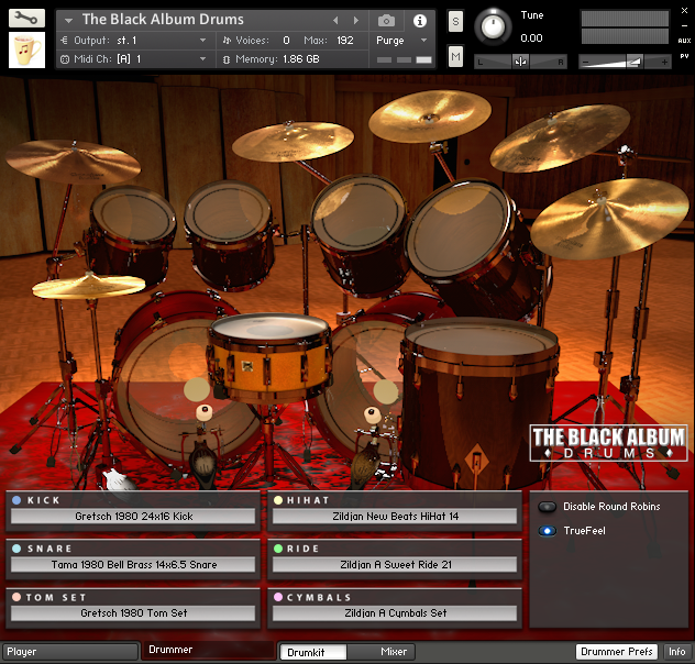The Black Album Drums (Kontakt)
