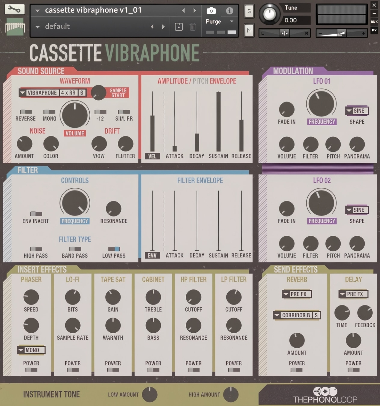 cassette vibraphone