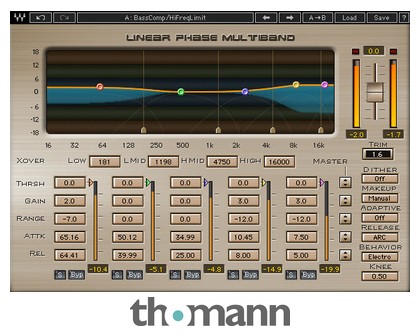 linear phase multiband comp.