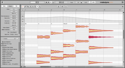 Melodyne Editor
