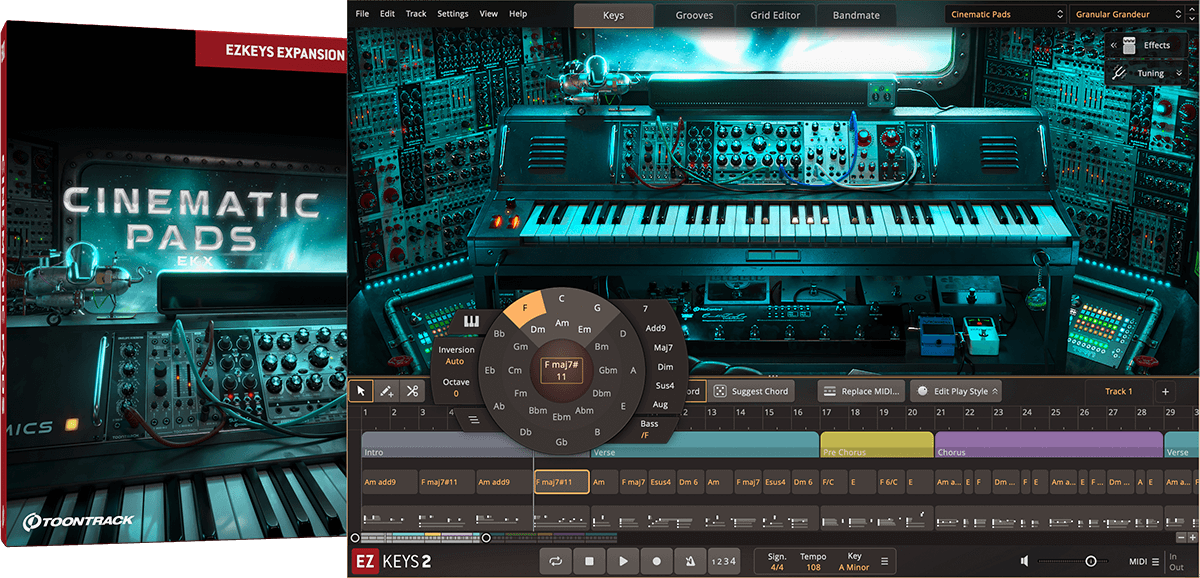 ekx: cinematic pads