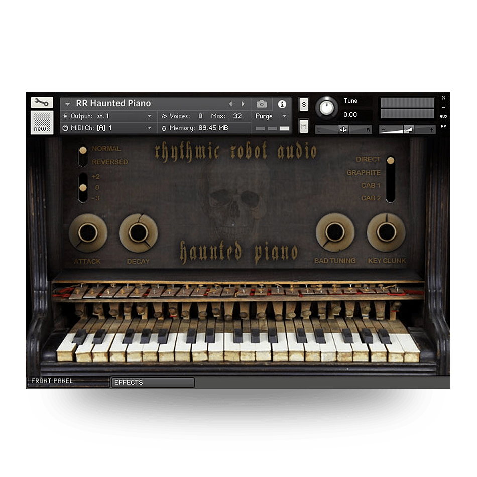haunted piano