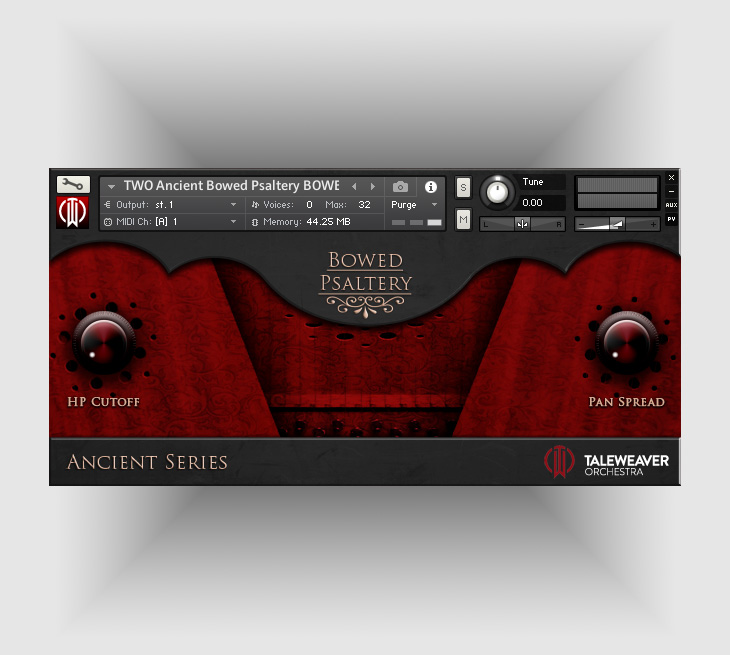 ancient bowed psaltery