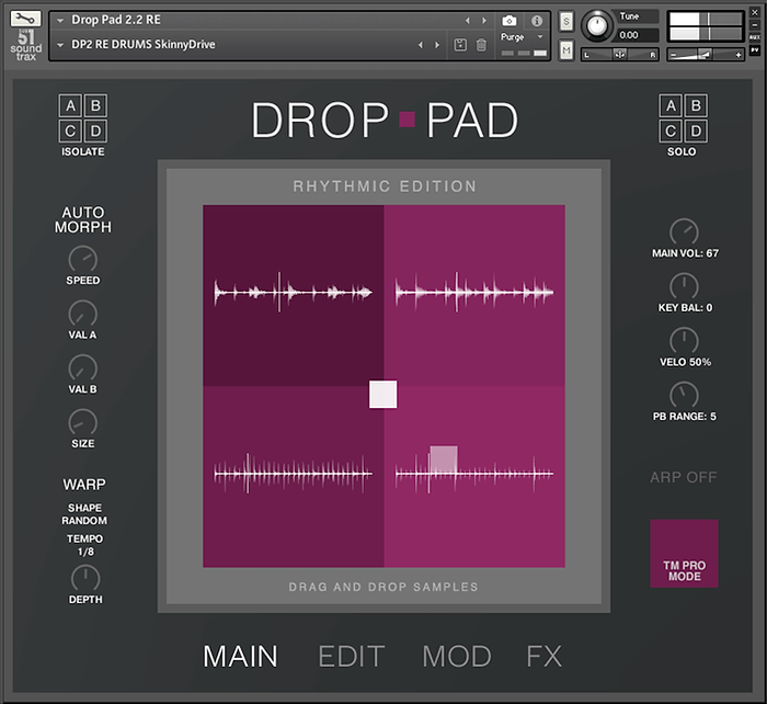 drop pad 2 rhythmic edition