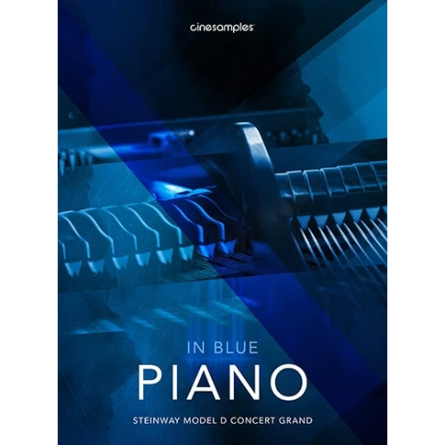 piano in blue