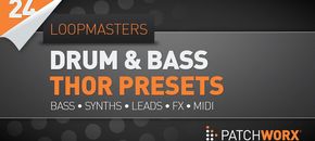 patchworx drum and bass synths – thor