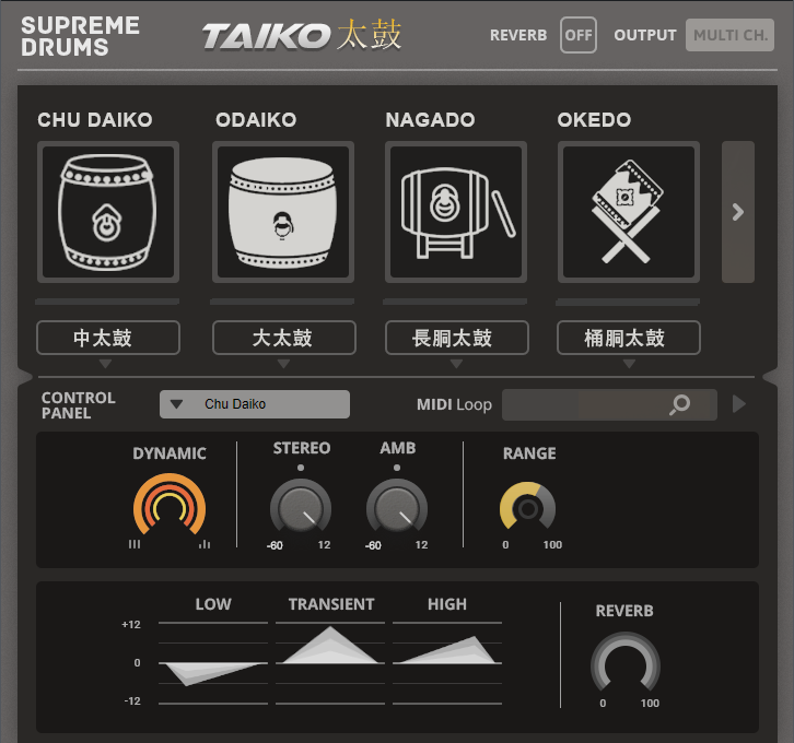 supreme drums taiko
