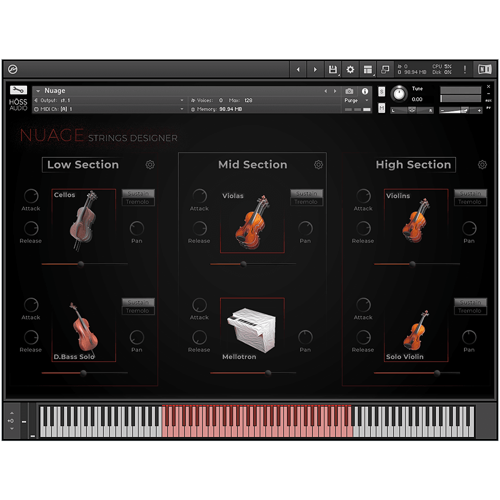 Nuage – Strings Designer