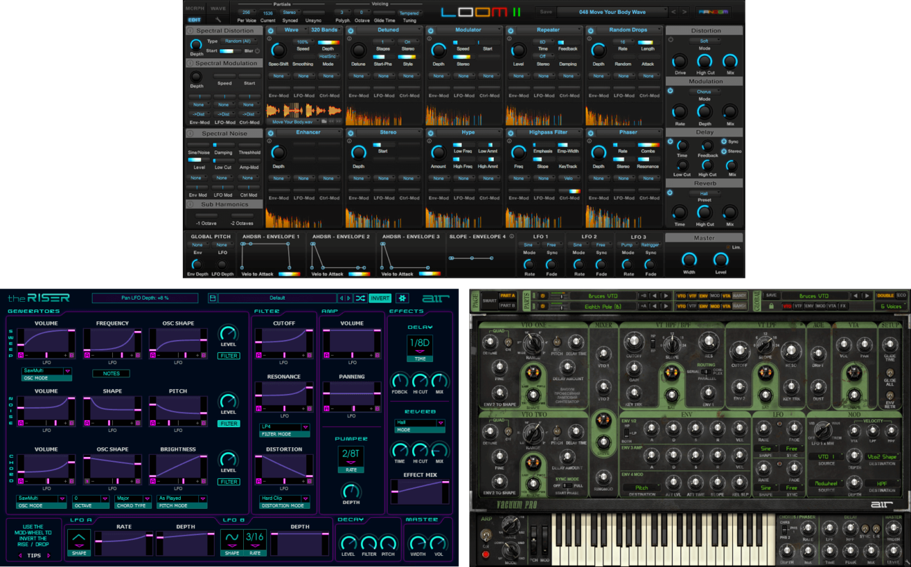 air essential synths pack