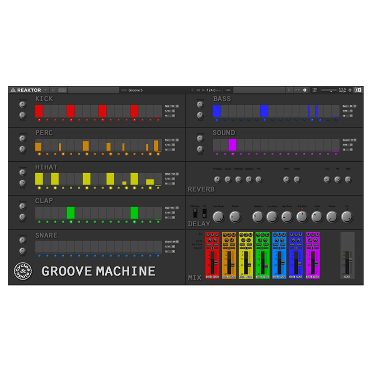 reaktor groove machine