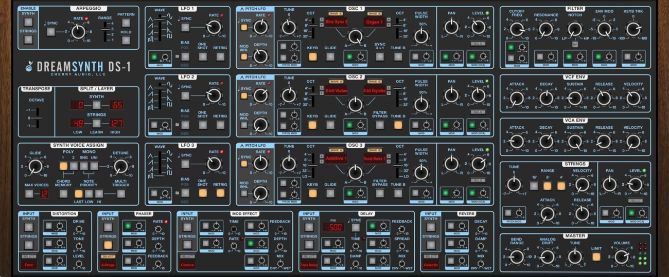 dreamsynth synthesizer