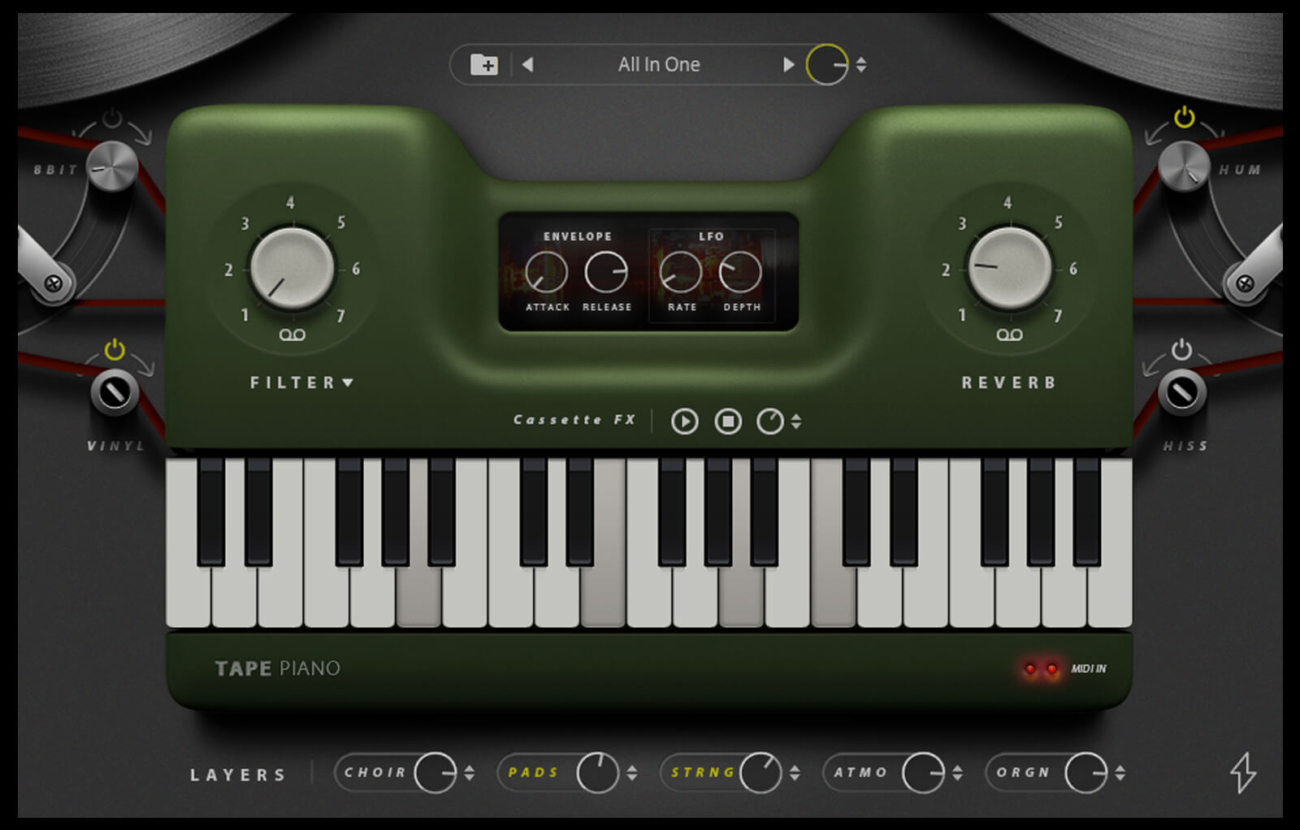 tape piano bundle