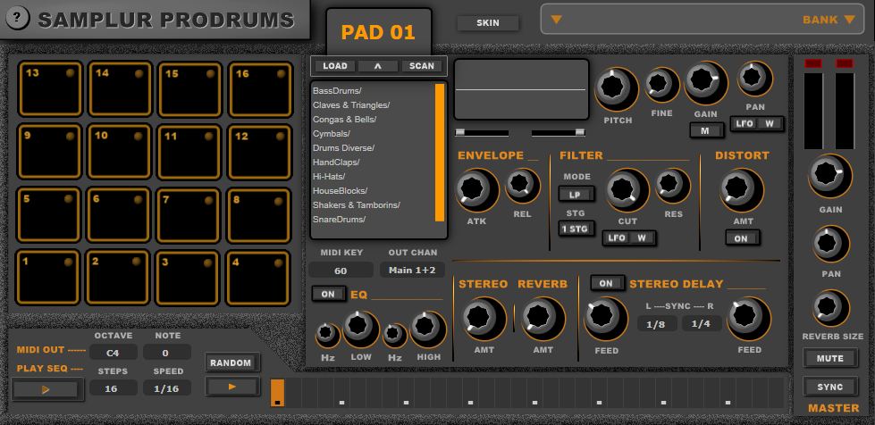 samplur prodrums