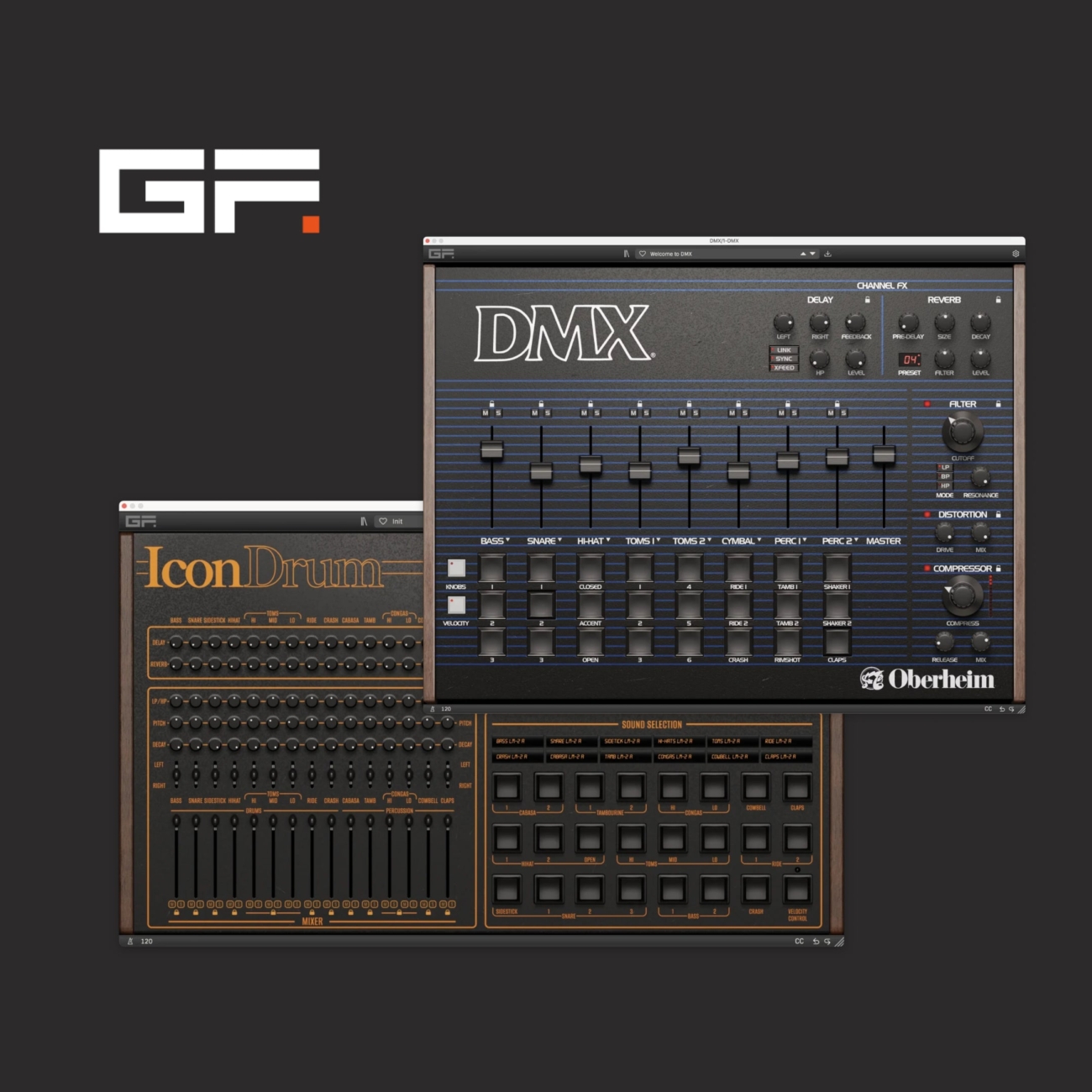 gforce dmx and icondrum bundle
