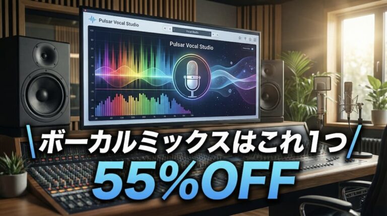 【55%OFF】Pulsar Audio「Pulsar Vocal Studio」がセール中！ボーカルミックスを完結させるオールインワン・ソリューション