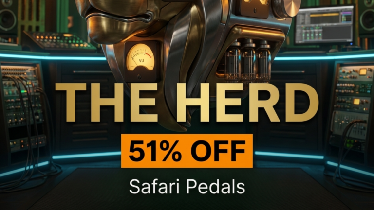 【51%OFF】野獣のごときコンプレッサー！Safari Pedals『The Herd』がbeatcloud月末セールに参戦！