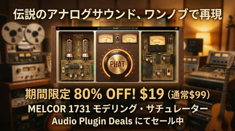 【80%OFF】THE Company PHAT – 伝説のMELCOR 1731サウンドを再現
