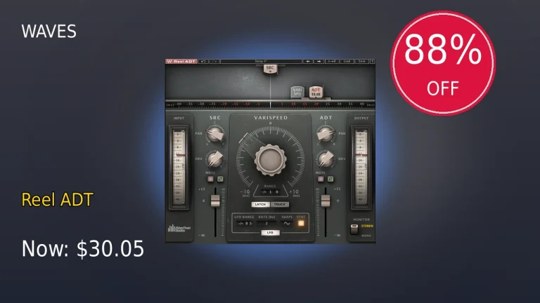 Waves Reel ADTが88%OFF！注目セール