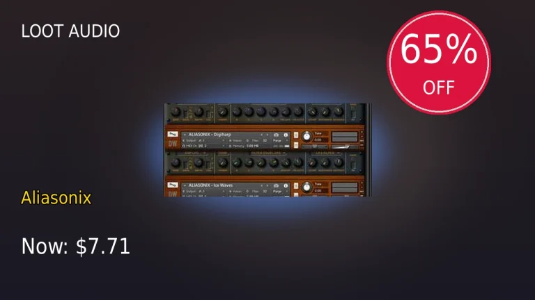 【1/30まで】Loot Audio Aliasonixが65%OFF！大幅割引