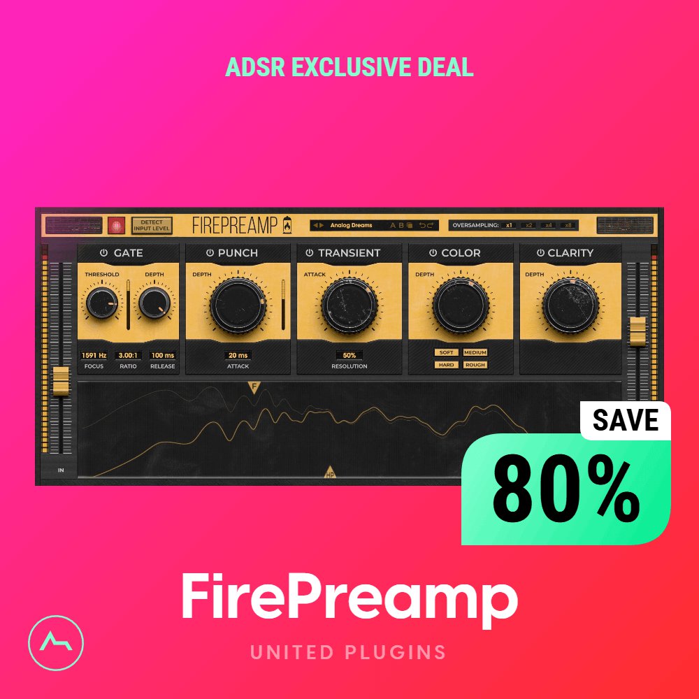 FirePreamp by FireSonic – Automatic Gain Staging & Analog Preamp Plugin