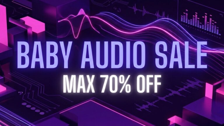 【最大70%OFF】Baby Audio 2月セール開催！最新ドラムシンセ「Tekno」も特価に