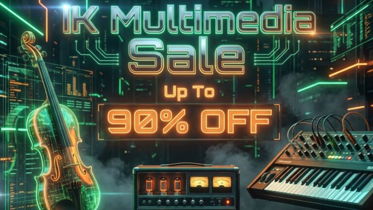 IK Multimediaの主要3製品が最大90%OFF！「Miroslav Philharmonik 2」「SampleTank 4」「AmpliTube 5」が29ドル均一の激安セール