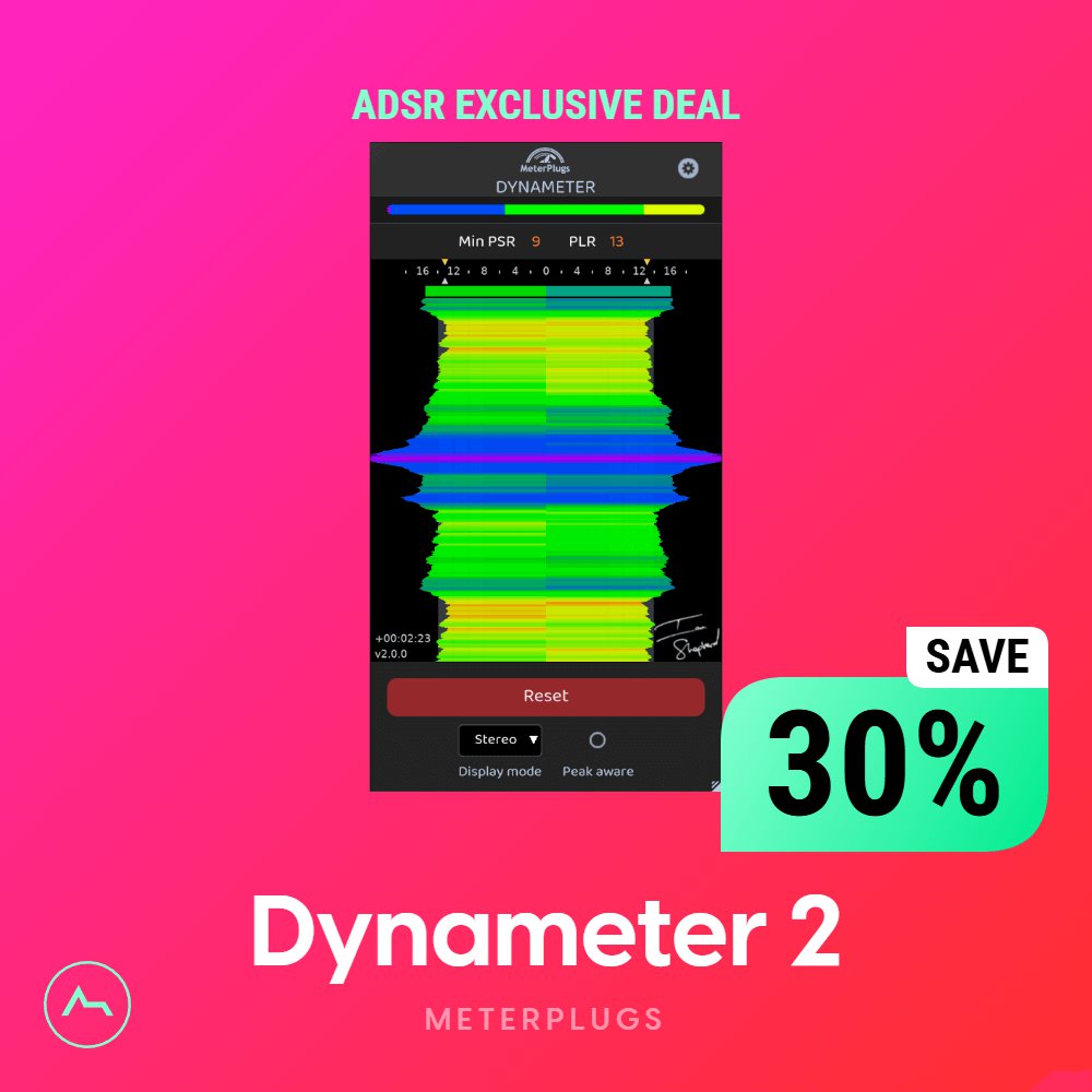 Dynameter 2 – Advanced Dynamics Meter Plugin for Mixing & Mastering