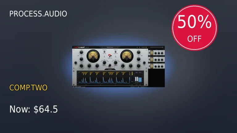 【3/1まで】PROCESS.AUDIO COMP.TWOが50%OFF！底値圏