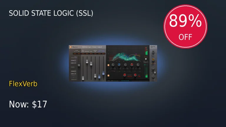 【2/17まで】Solid State Logic (SSL) FlexVerbが89%OFF！高割引セール