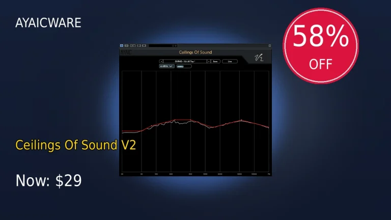 【2/17まで】AYAICWARE Ceilings Of Sound V2が58%OFF！大幅割引