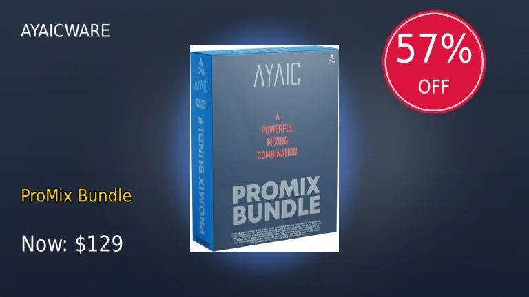 【2/17まで】AYAICWARE ProMix Bundleが57%OFF！ビッグセール