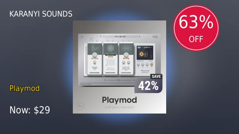 【3/2まで63%OFF】”AIとヴィンテージが融合。3スロットのモジュラー式マルチエフェクト”：Playmodがセール中！