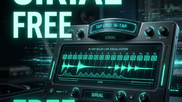 【無料配布】Soundtoys EchoBoyのタップ機能を再現！？16本のディレイを操る「Sirial」が無償公開中