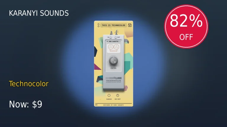 【3/2まで】Karanyi Sounds Technocolorが82%OFF！最安値クラス
