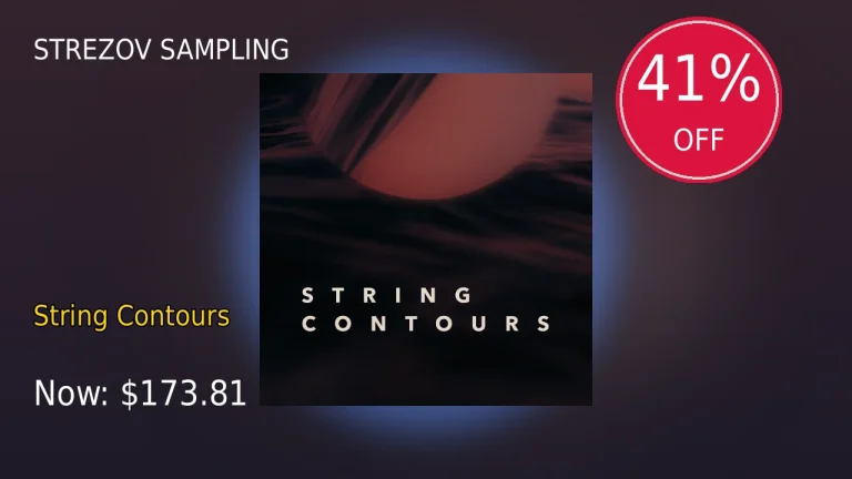 【4/7まで】Strezov Sampling String Contoursが41%OFF！高割引セール