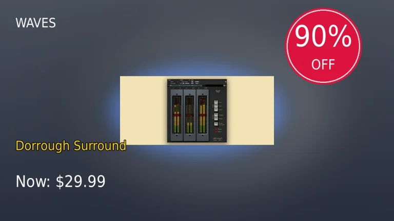 Waves Dorrough Surroundが90%OFF！底値圏