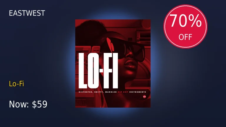 【4/30まで70%OFF】”あえての不完全さが生む狂気。EastWestが放つ、汚しに特化した音源ツールキッ”：Lo-Fiがセール中！