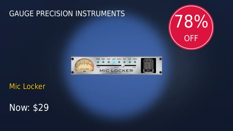 【3/27まで】Gauge Precision Instruments Mic Lockerが78%OFF！大幅割引